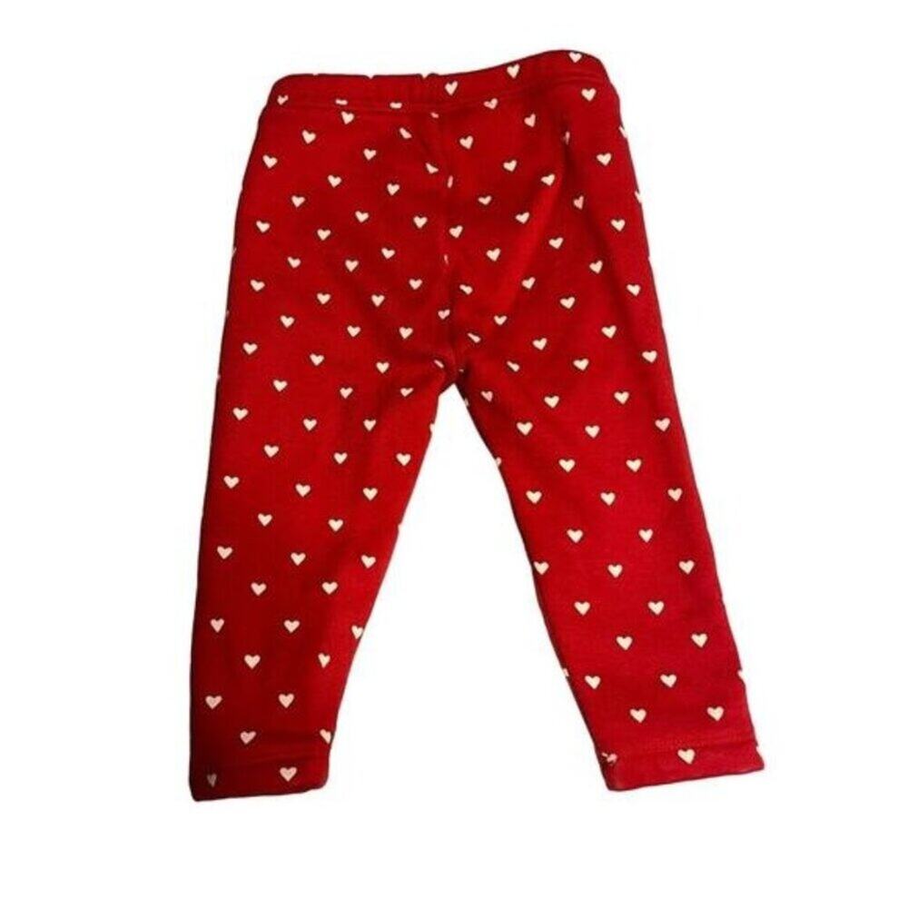 Baby GAP Pants Girls Size 12- 18 months Heart elastic Waist